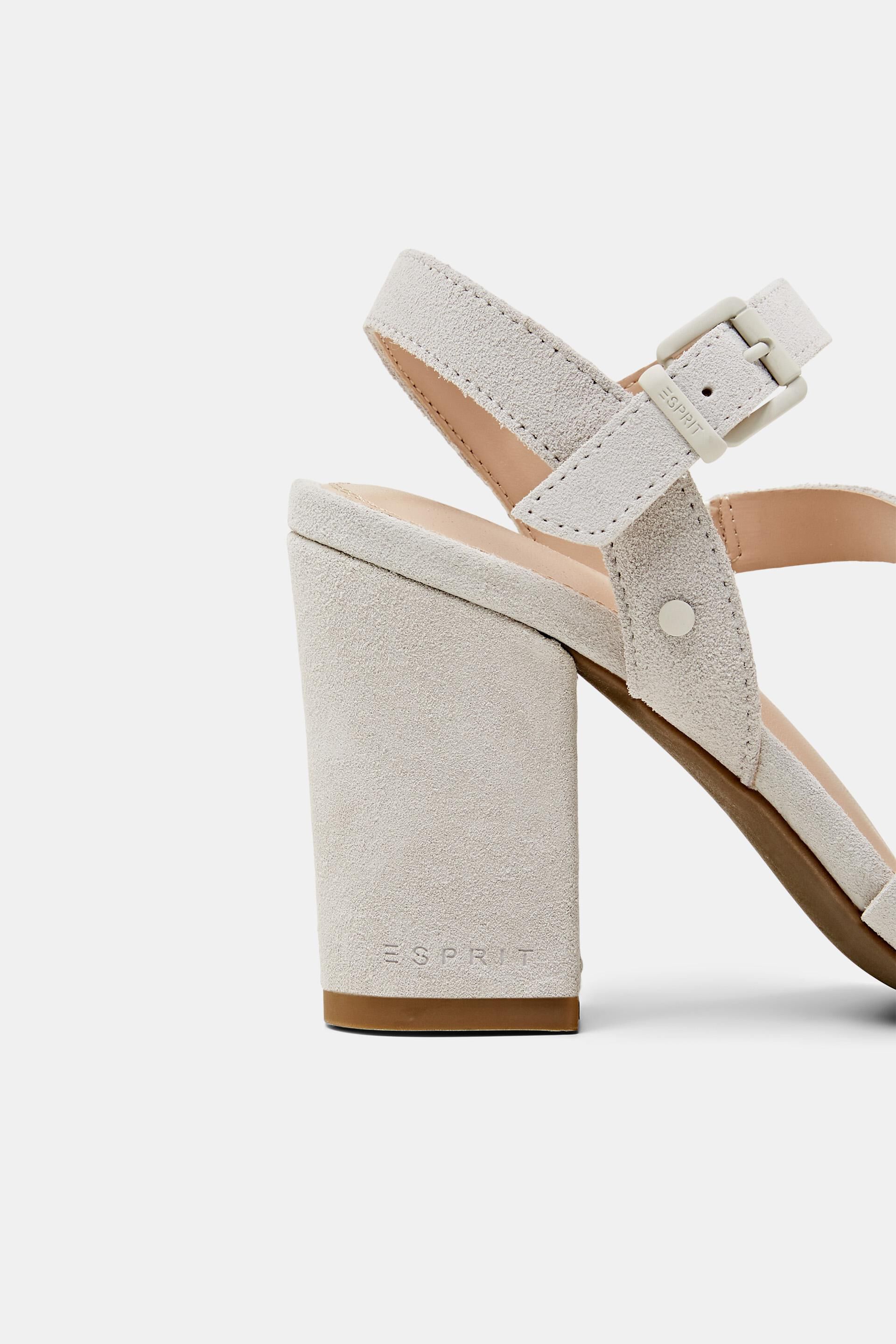 Sandales à bride et talon bottier