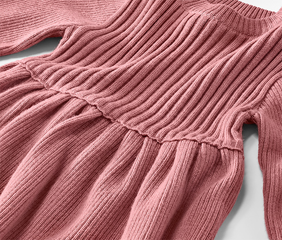Kinder-Merinostrickkleid