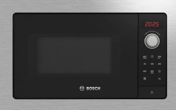 Bosch Serie | 2 BFL623MS3 - Mikrobølgeovn - til indbygning - 20 liter - 800 W - rustfrit stål
