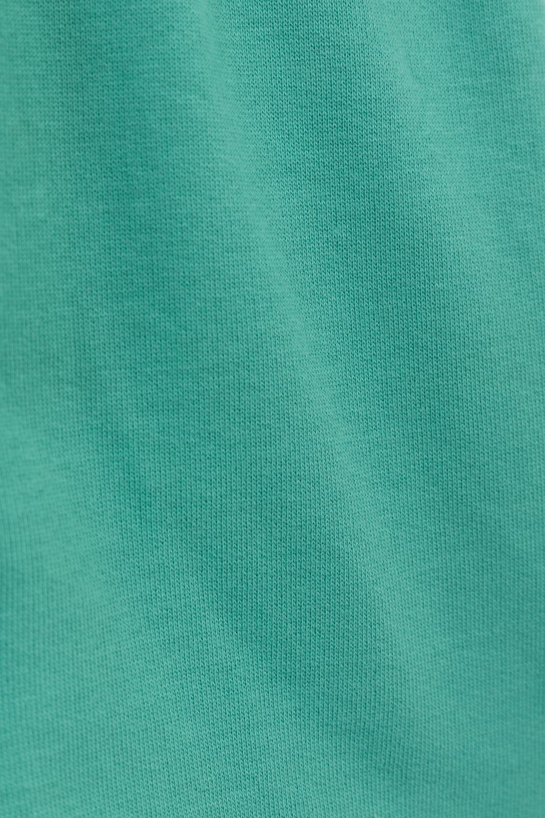 Turquoise jogger shorts