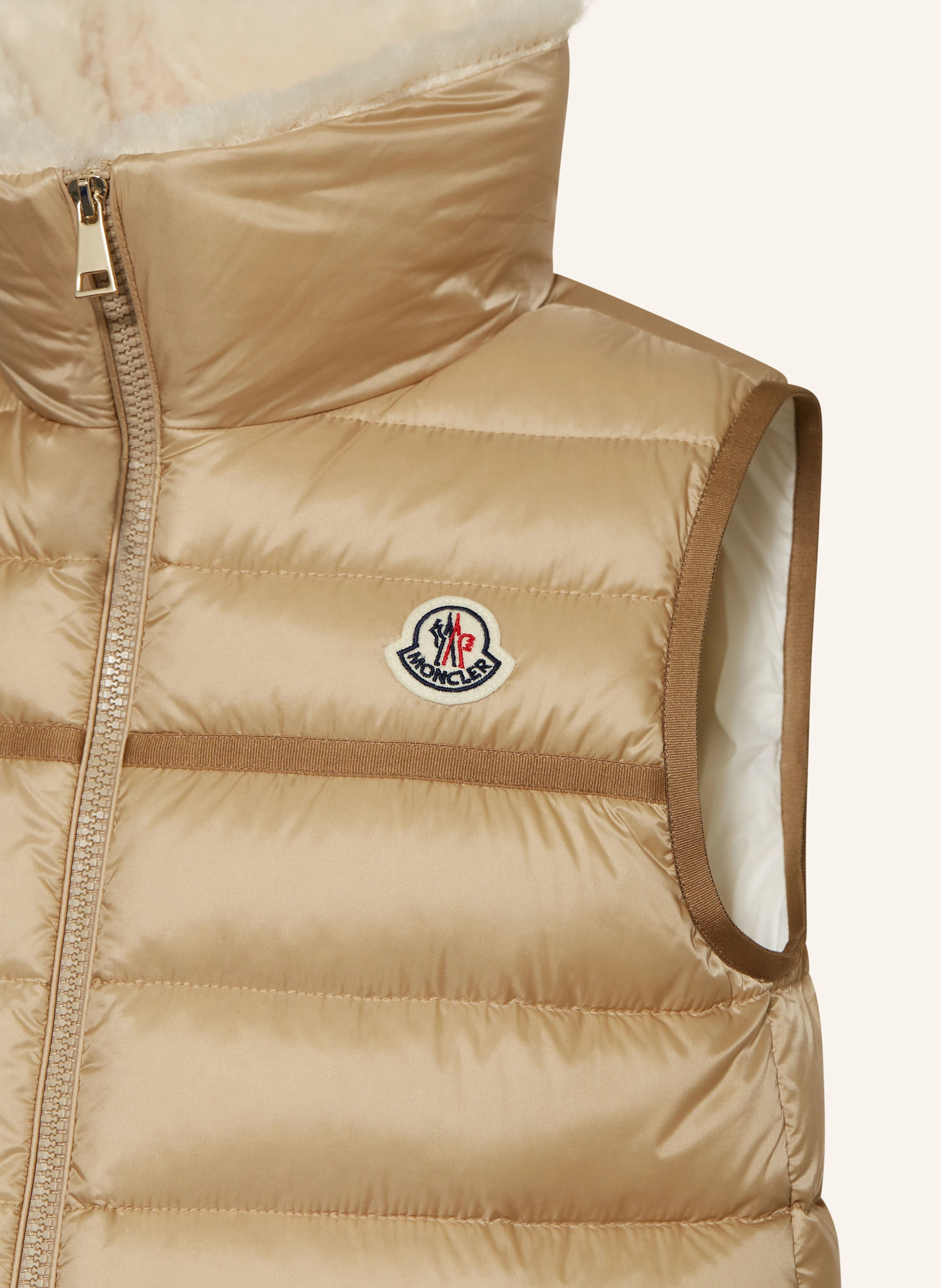 MONCLER enfant Daunenweste ELISHEBA mit Kunstpelz