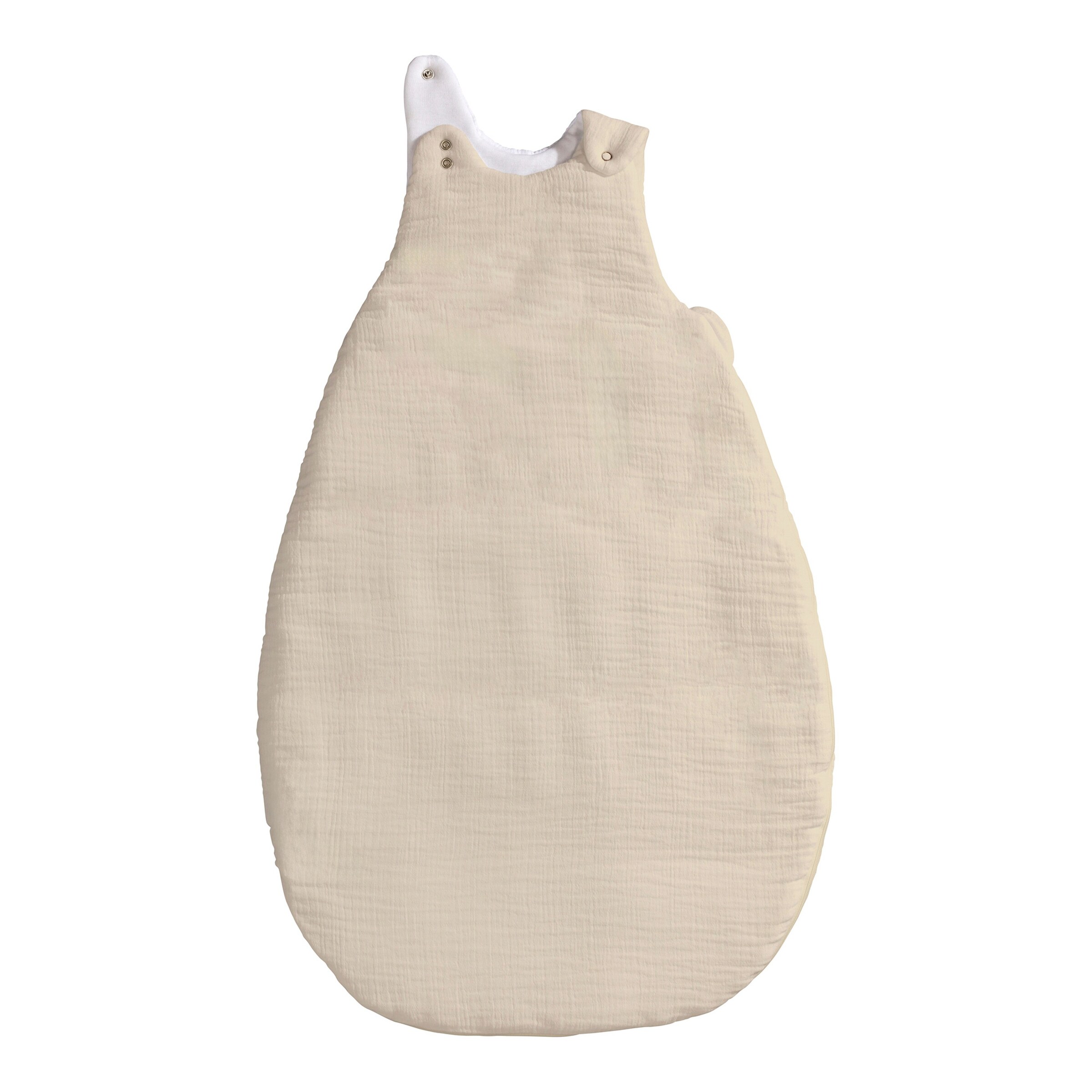 BORNINO HOME Ganzjahresschlafsack Musselin 2.5 TOG sand