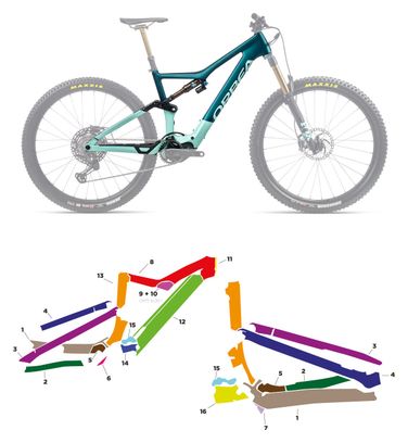 Orbea Rise - 2021 - M - Brillant