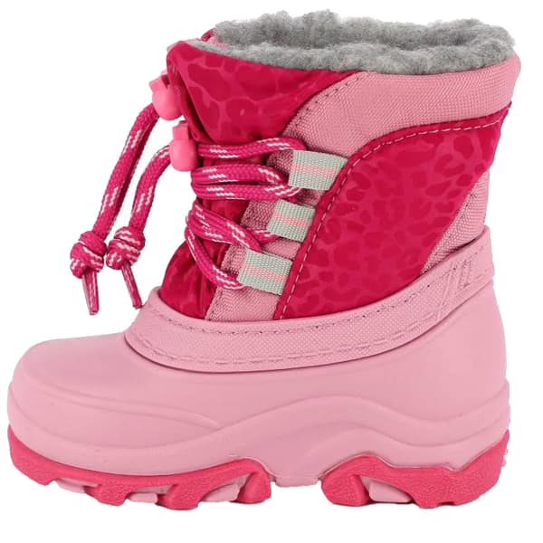 Après ski KIMBERFEEL WANETA LEOPARD PINK