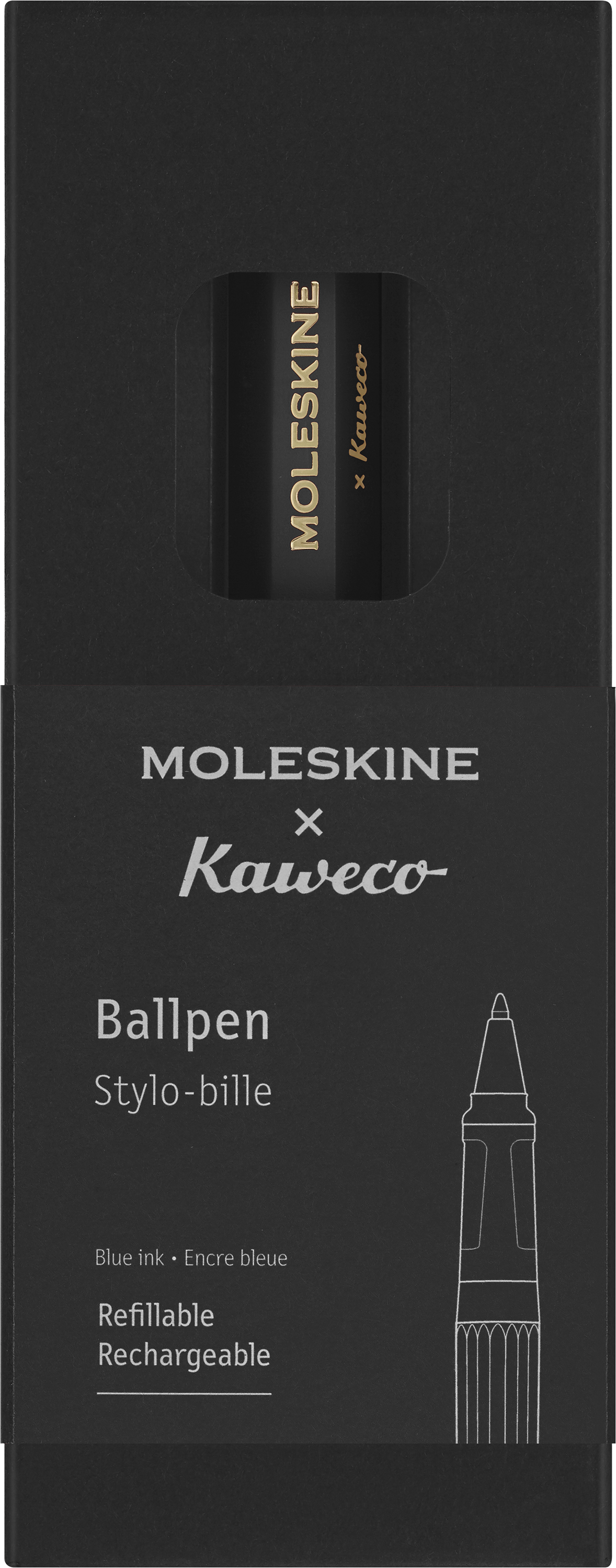 Ballpen Moleskine x Kaweco
