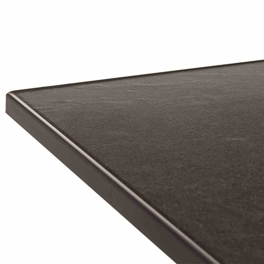 Boulevard-Klapptisch - graphit-anthrazit - 80x80 cm