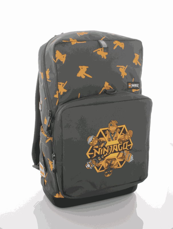LEGO - Optimo Plus Skoletaske - Ninjago hold Guld