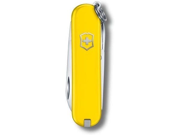Victorinox Taschenmesser Classic SD, 58 mm, Gelb Schweizer Sackmesser