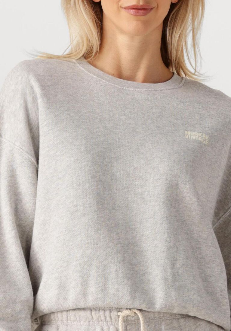 lichtgrijze american vintage sweater kodytown woman