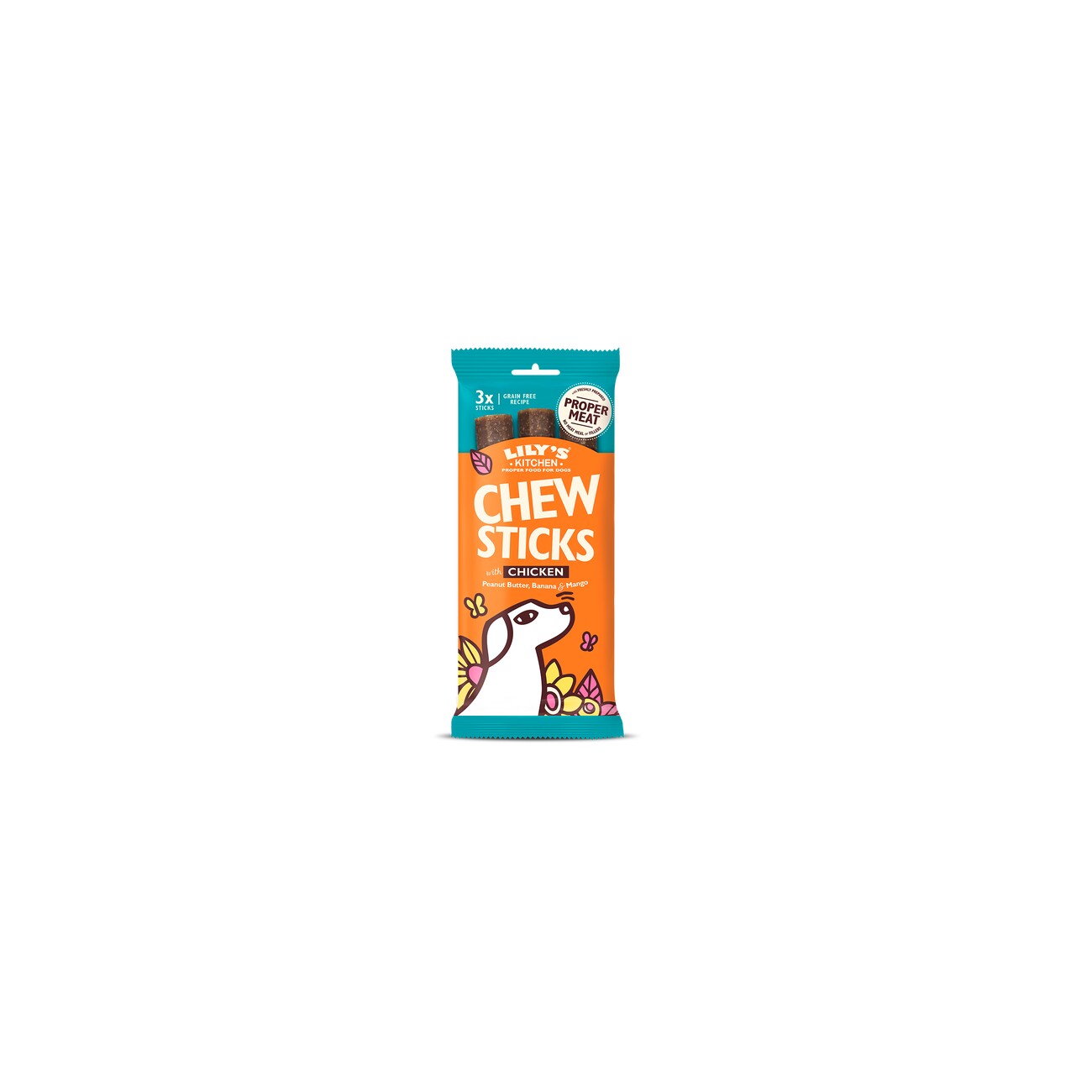 LILY'S KITCHEN Snacks Hund Adult Chew Sticks Huhn 120 g