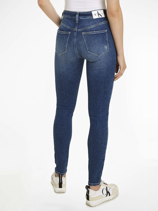 Calvin Klein HIGH RISE SKINNY 1bj
