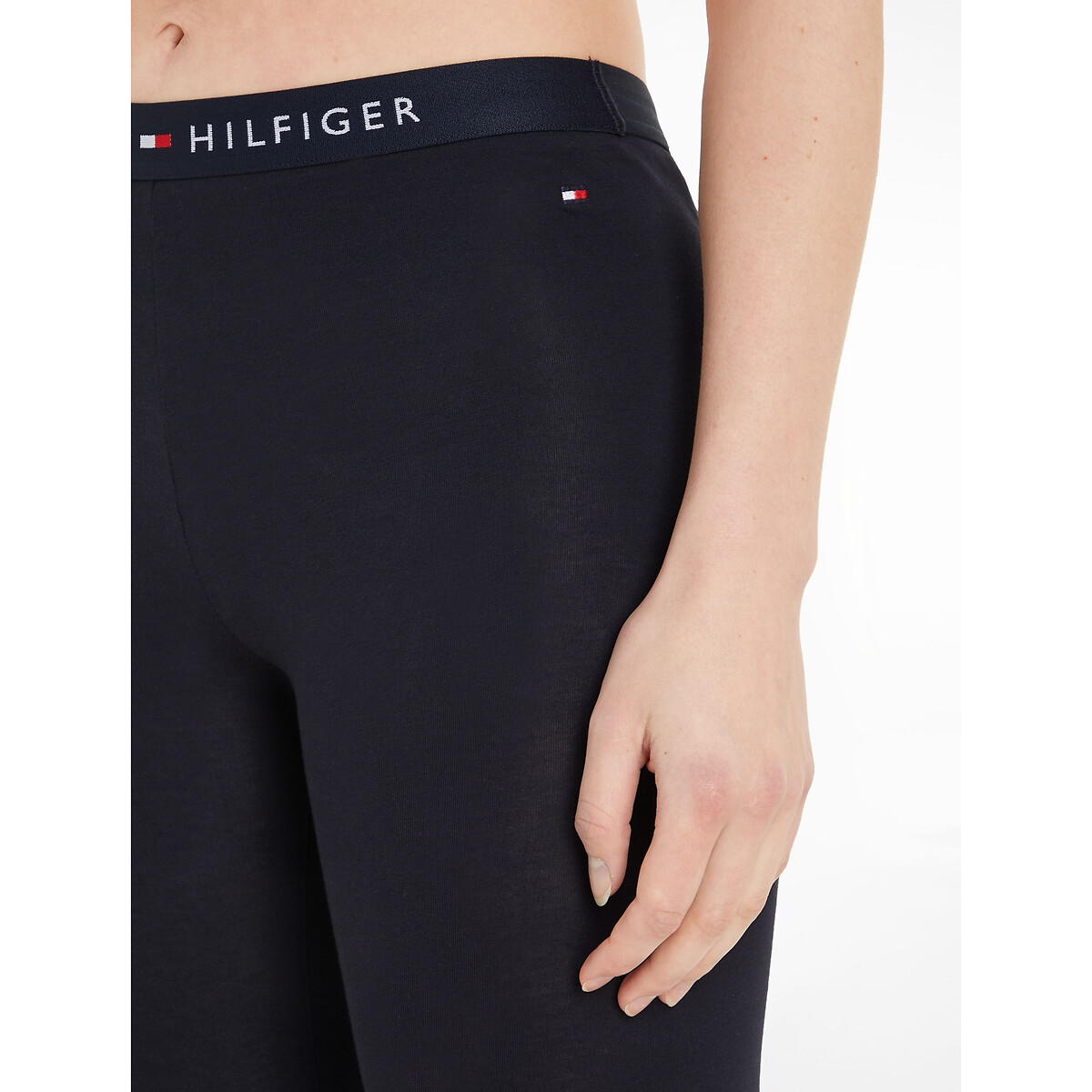TOMMY HILFIGER<br>Calça legging de pijama original, algodão orgânico