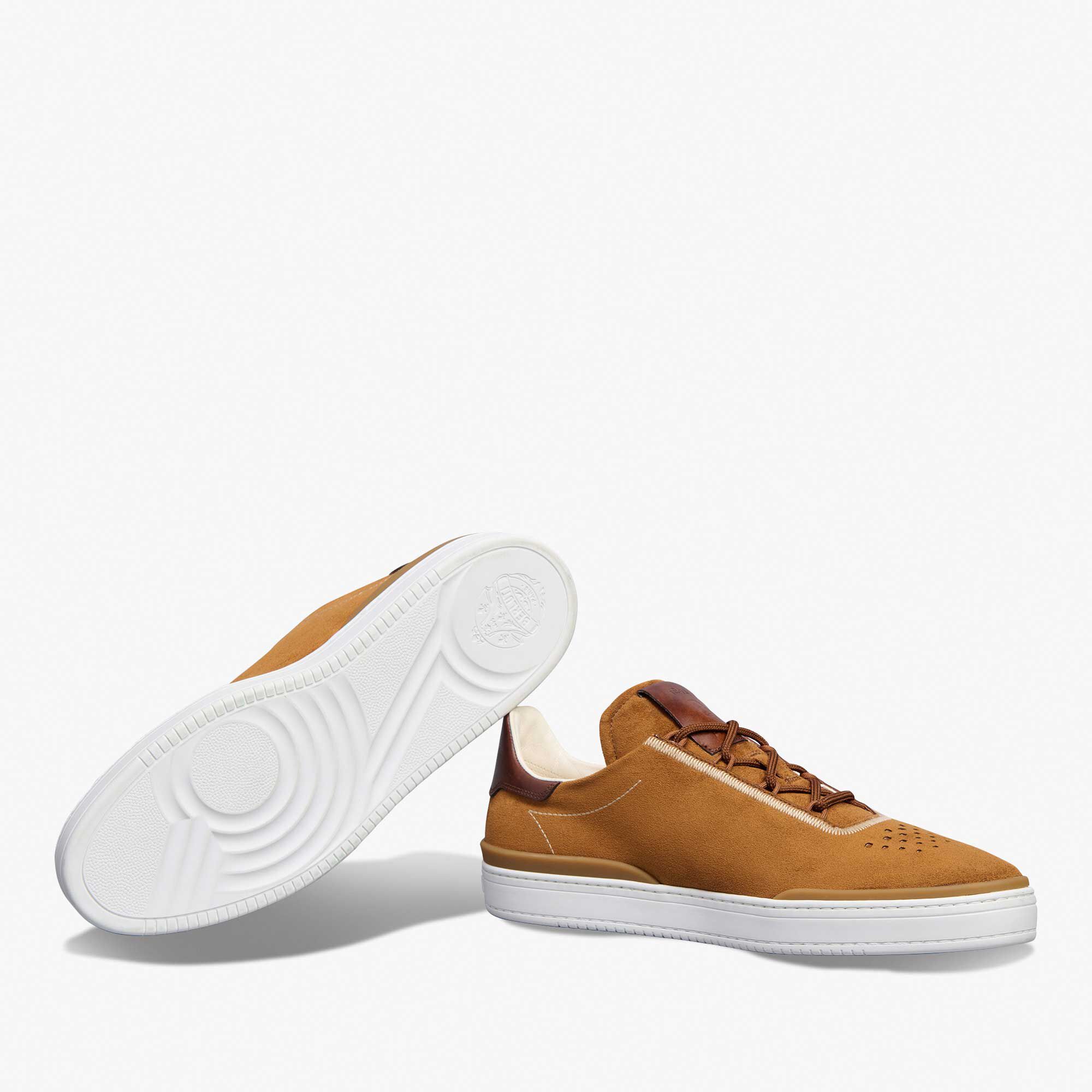 Sneaker Playtime En Textile Scritto Touche Suède