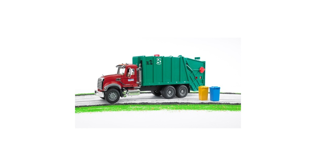 bruderMACK Granite vuilniswagen Modelvoertuig  (02812)