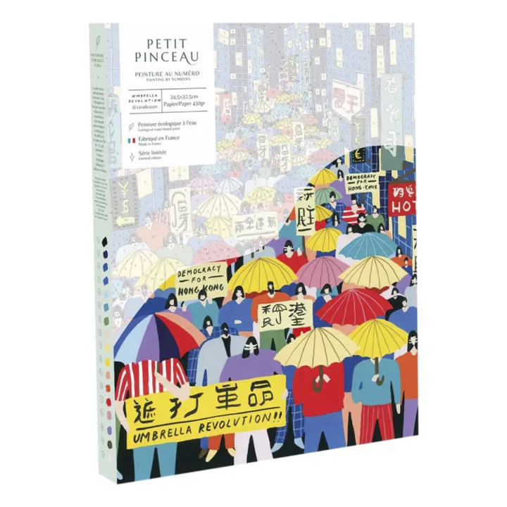 La Petite Épicerie Kit de peinture au numéro - Umbrella Revolution