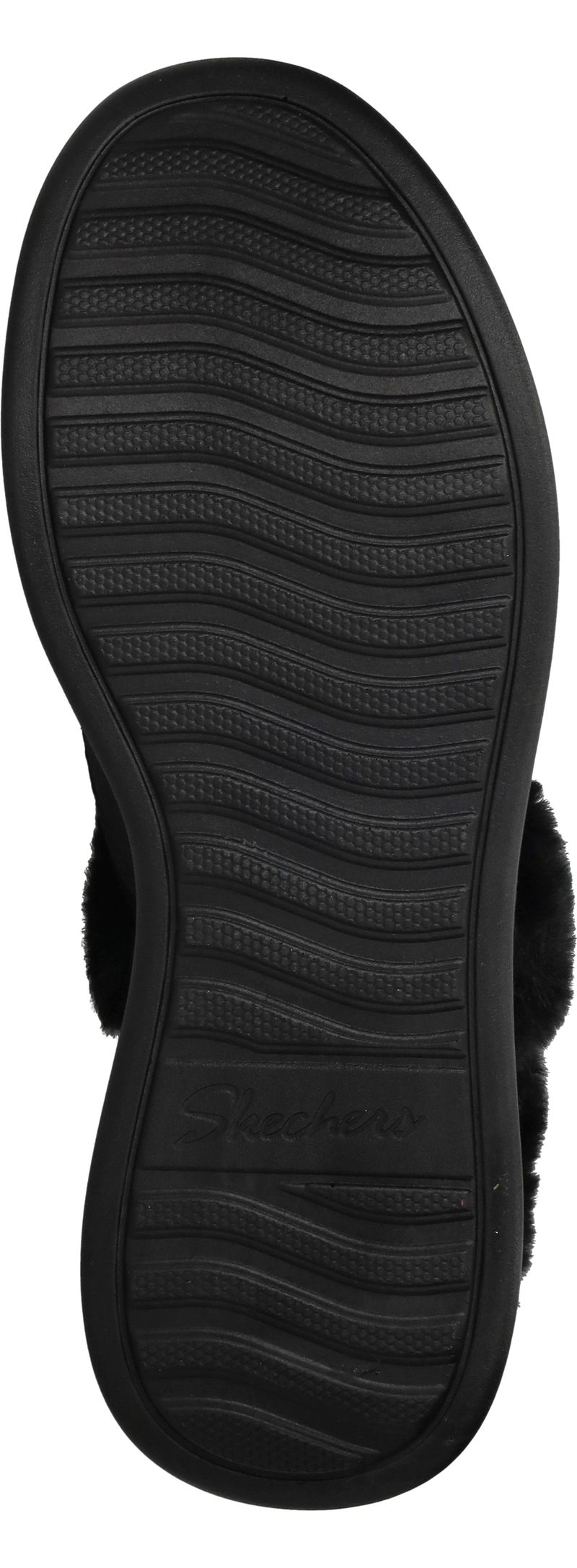 Skechers Slip-Ins Cozy Escape Pantoffels Zwart Dames