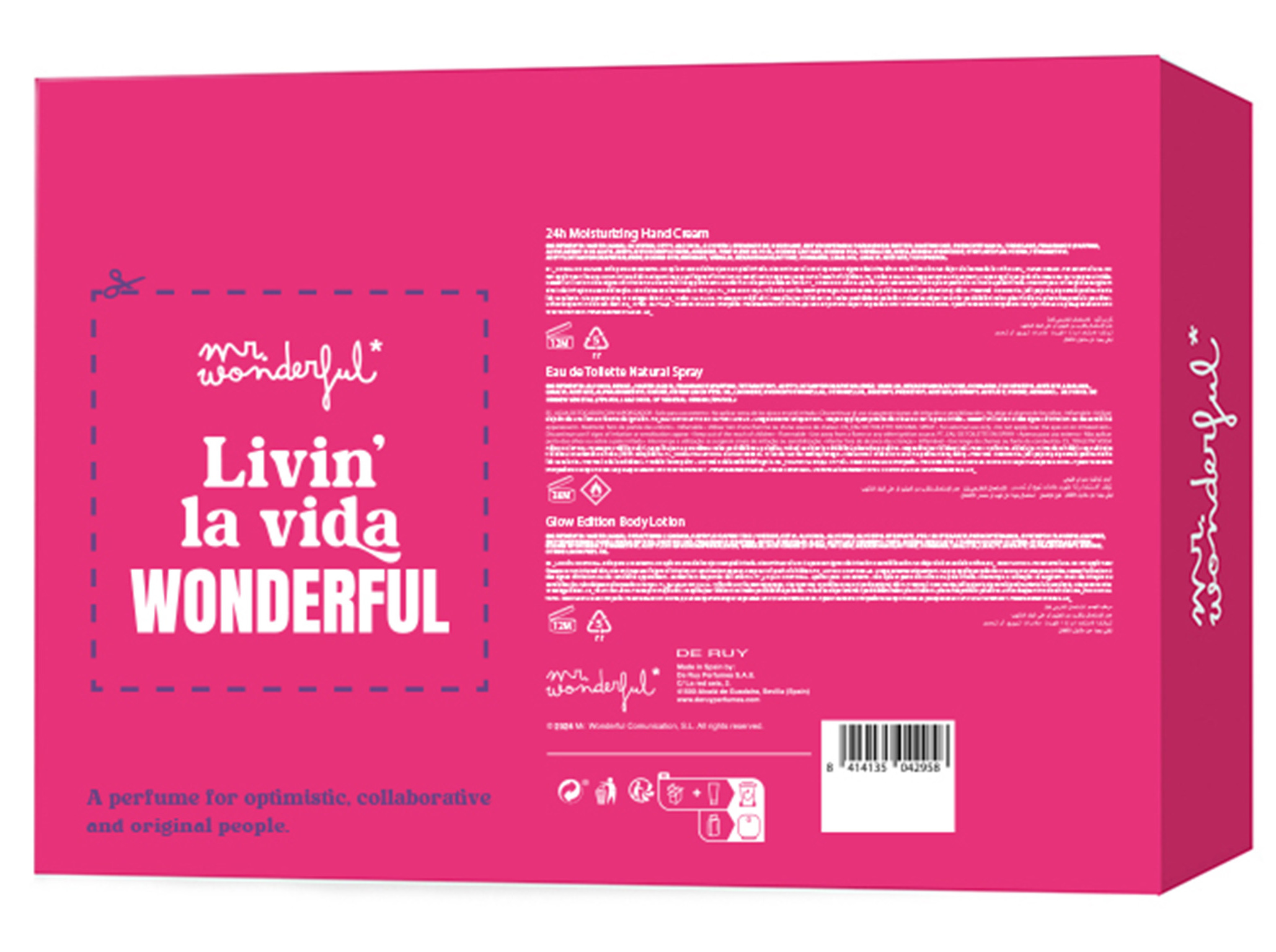 CONJUNTO MR. WONDERFUL I'M THE QUEEN OF HEARTS