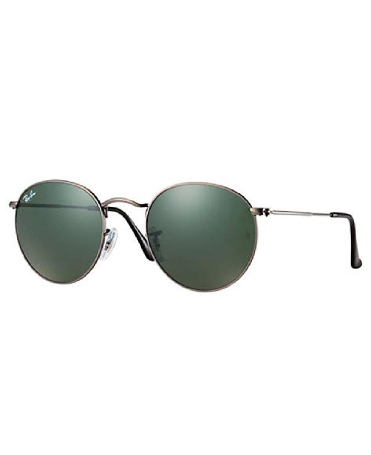 Ray-Ban<br>Round Metal Matte Gunmetal