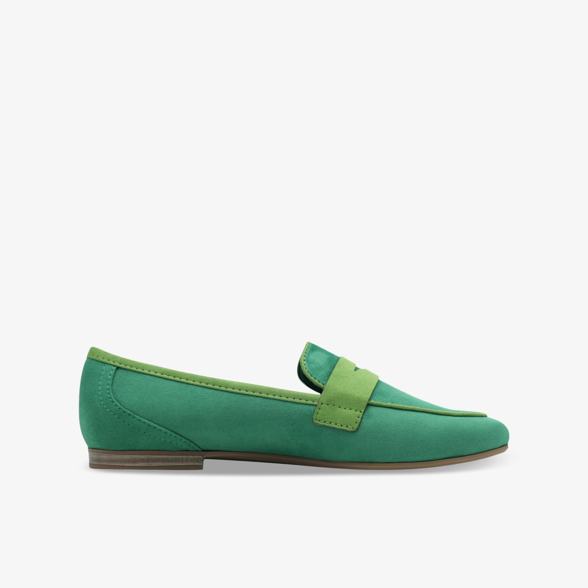 MARCO TOZZI Damen Loafer grün