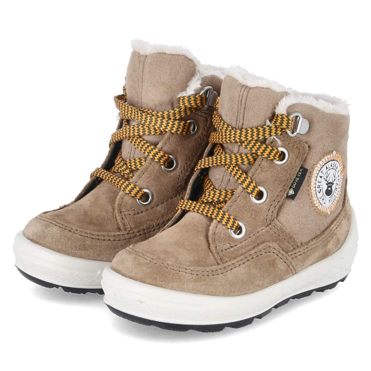 SuperfitStiefeletten GROOVY - BRAUN/ORANGE