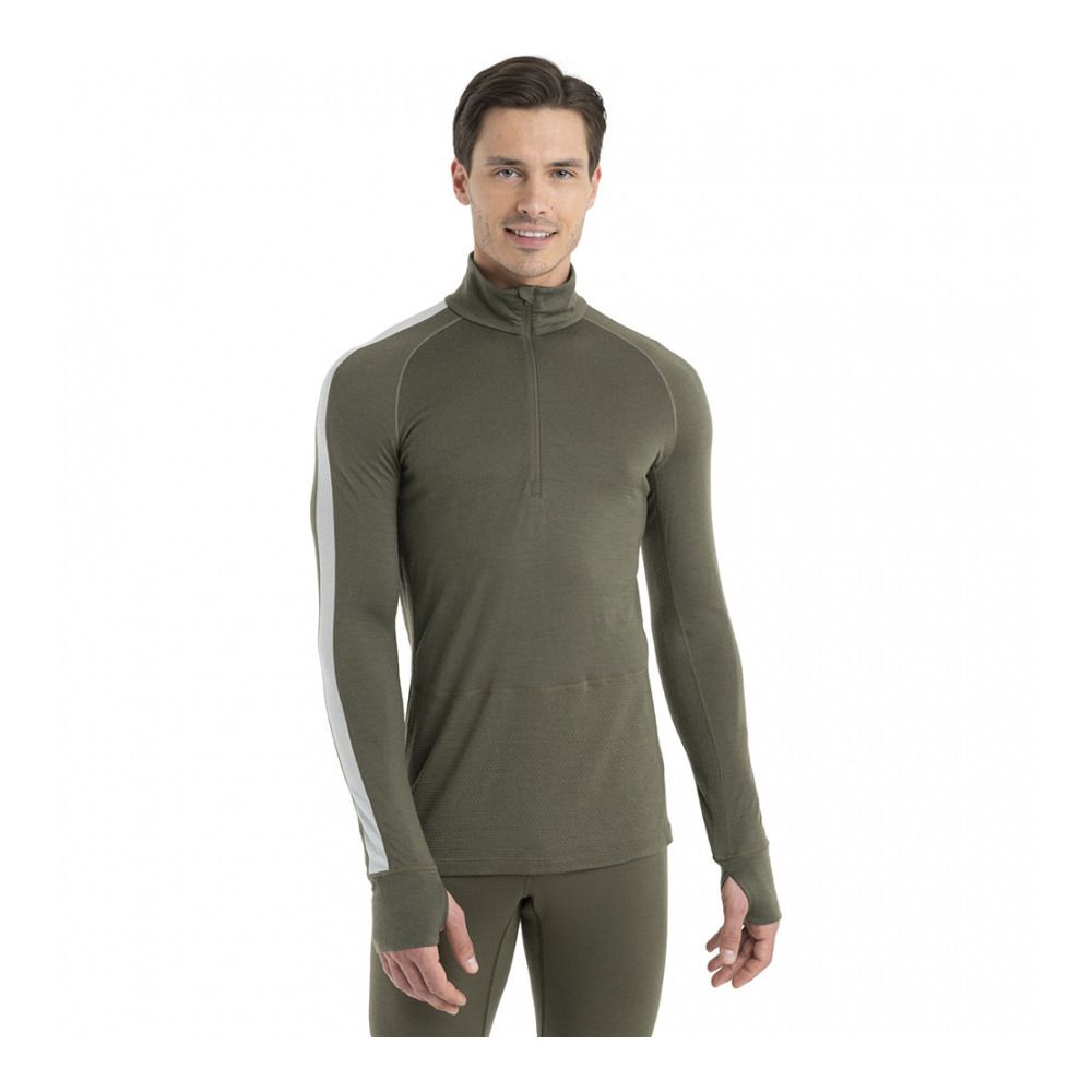 Icebreaker ZONEKNIT 200 - Sous-couche Homme loden/ether/cb