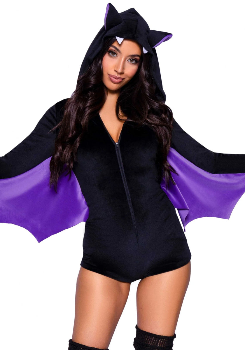 Vleermuis Kostuum Dames Bodysuit Leg Avenue