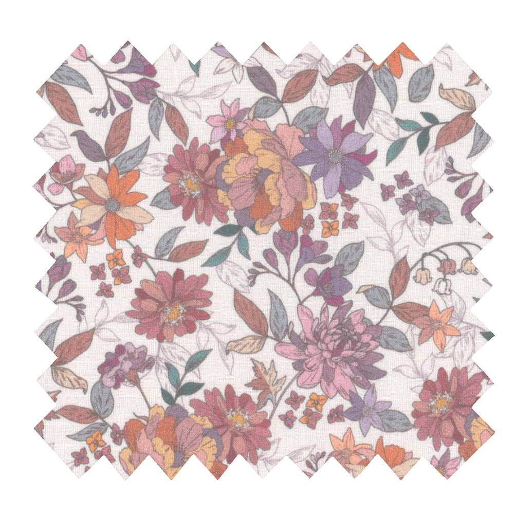 Kit Prêt À Coudre 3 Chouchous Ex2233 Dahlia Rose Orange
