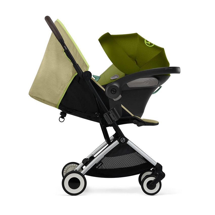 Poussette ultra-compacte Orfeo nature green - Ecru