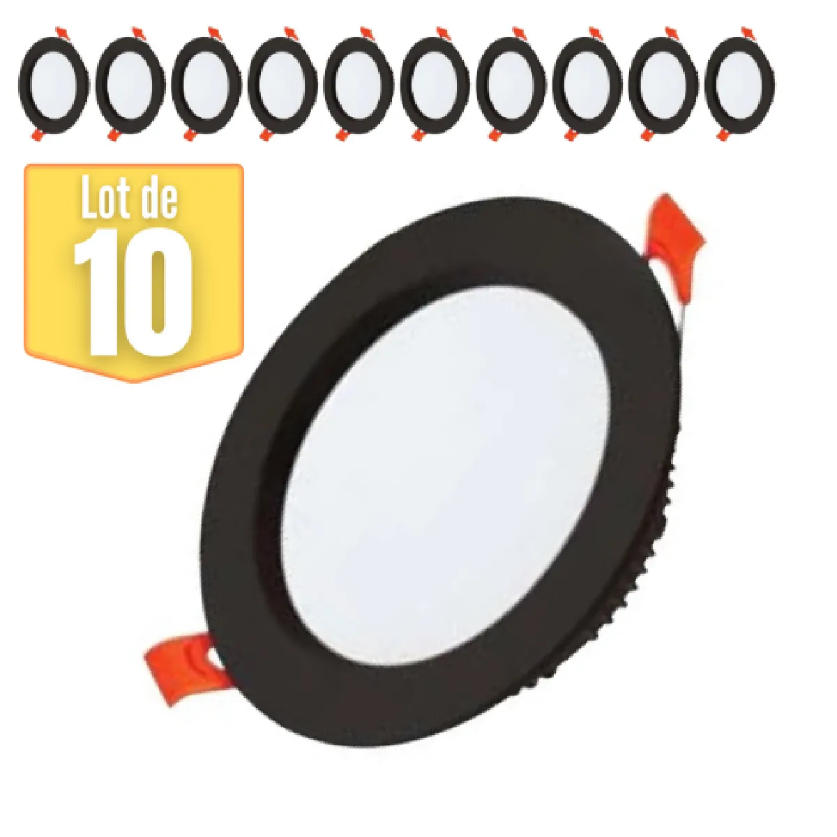 HOROZ ELECTRIC Lot Spots ALEXA LED Noir