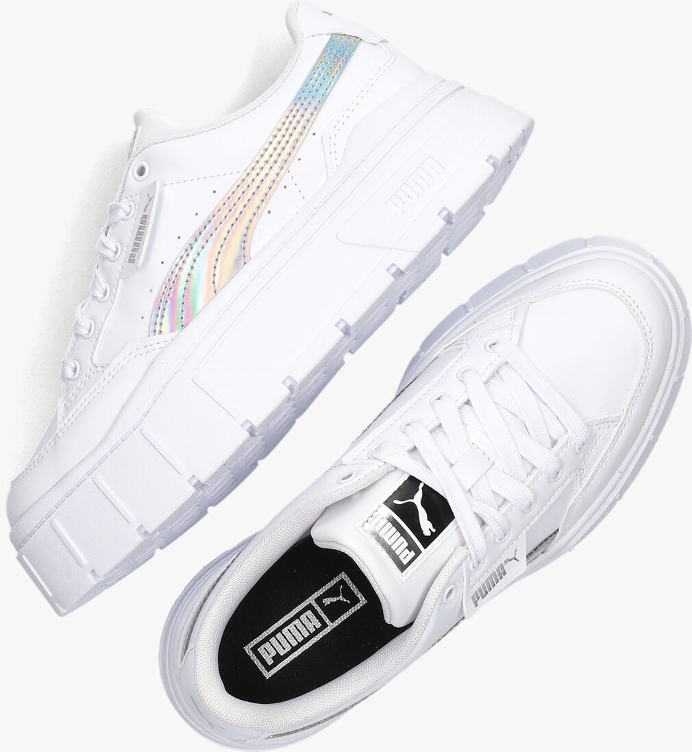 PUMA witte puma lage sneakers mayze stack