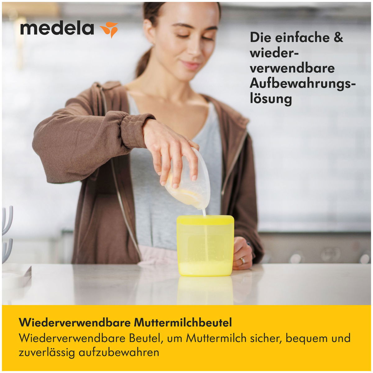 MedelaMedela   Wiederverwendbare Aufbewahrungsbeutel