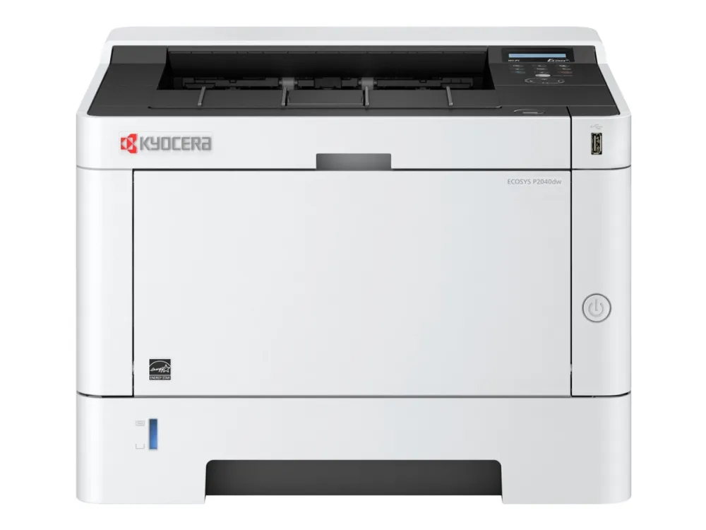 Kyocera ECOSYS P2040dw - Printer - S/H - Duplex - laser - A4/Legal - 1200 dpi - op til 40 spm - kapacitet: 350 ark - USB 2.0, Gigabit LAN, USB vært, Wi-Fi