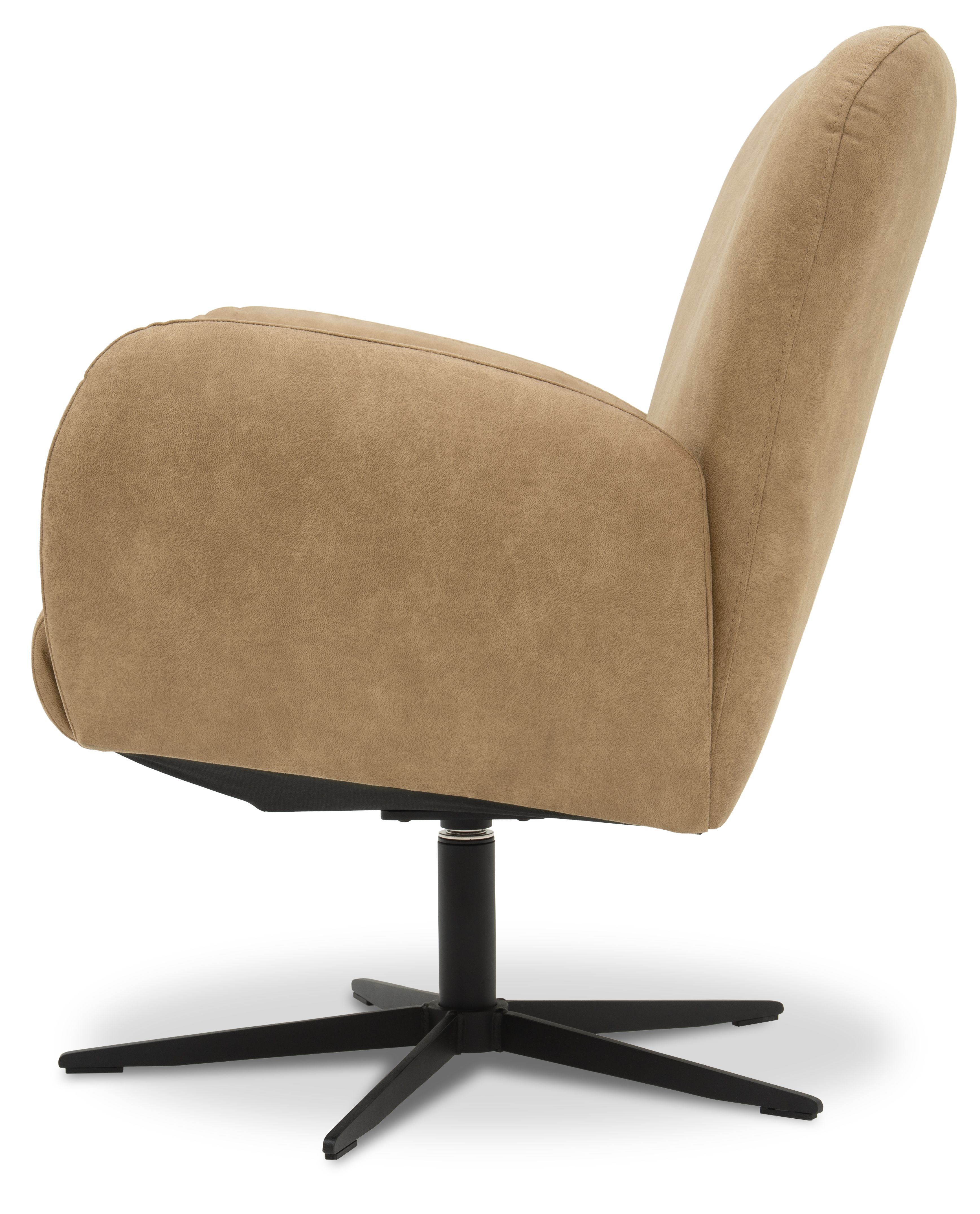 Draaifauteuil Sammy B80 x D85 x H89 cm