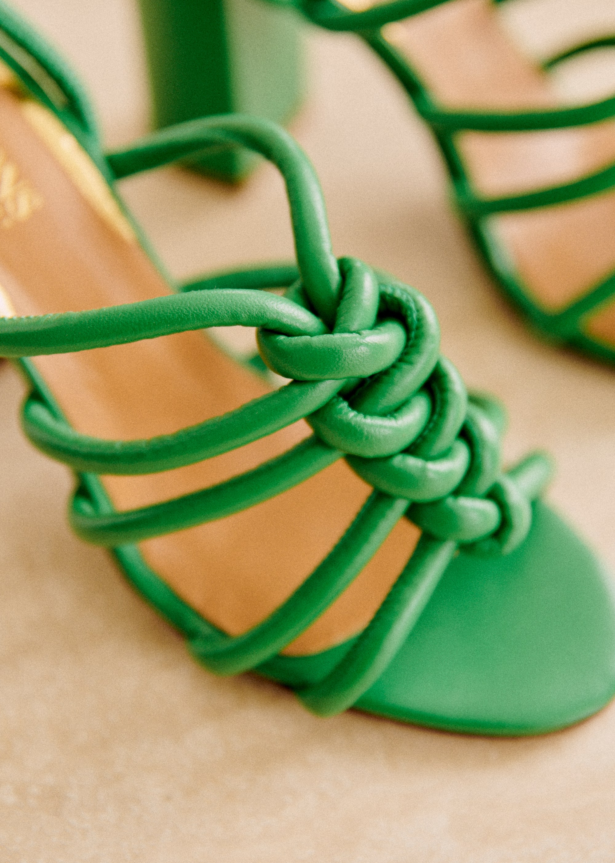 Sandales High Déborah - Vert Lisse - SOULIERS/SOULIERS Sandales 5906212