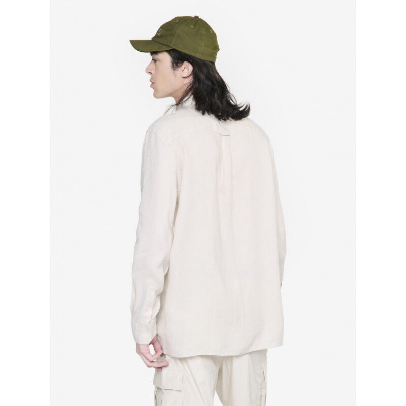 Chemise en lin à manches longues - Chemise homme