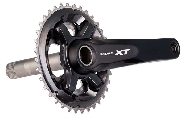 XT M8000 Kettenblätter für 2x11fach  schwarz  36 ZL 96mm