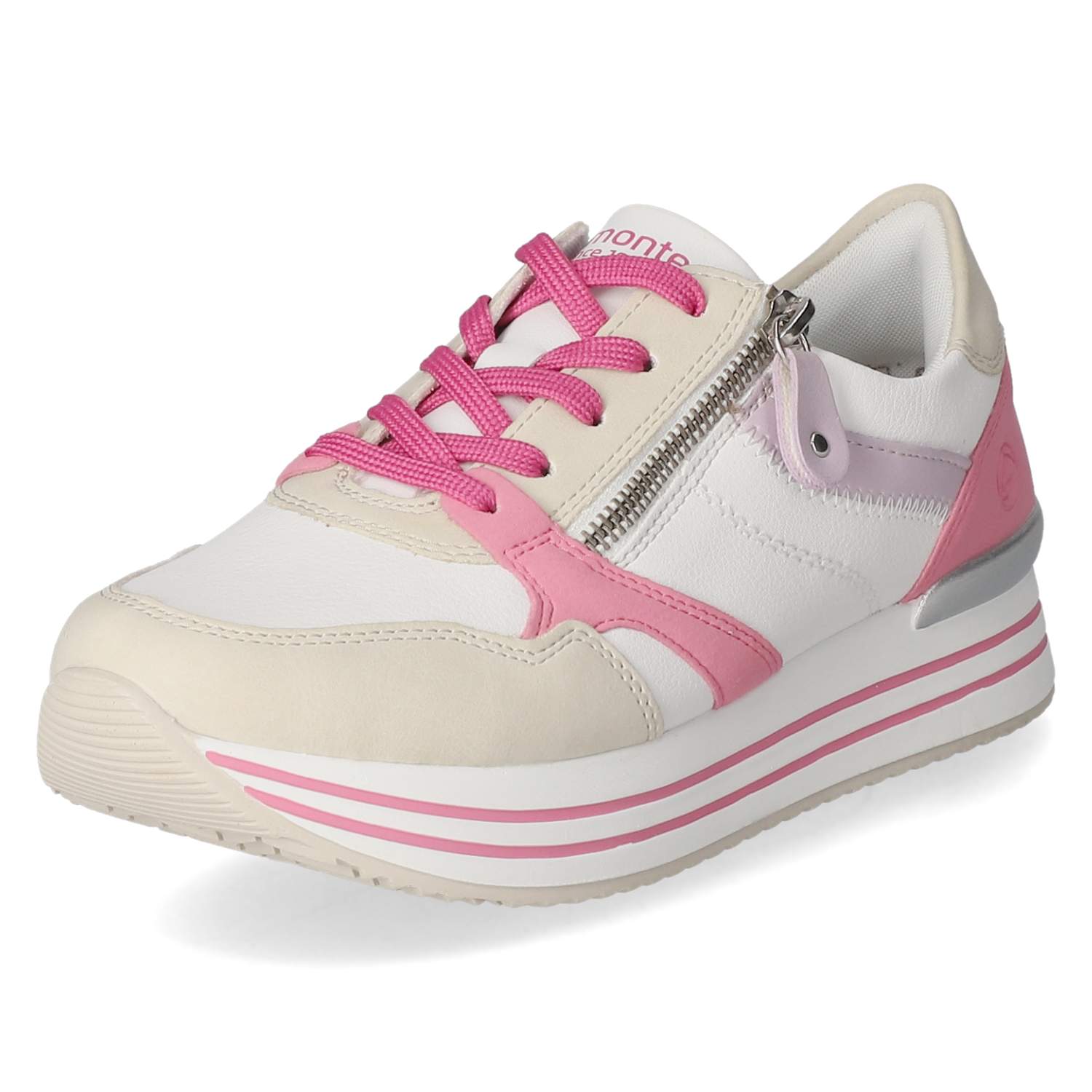Remonte Low Sneaker - weiss kombi
