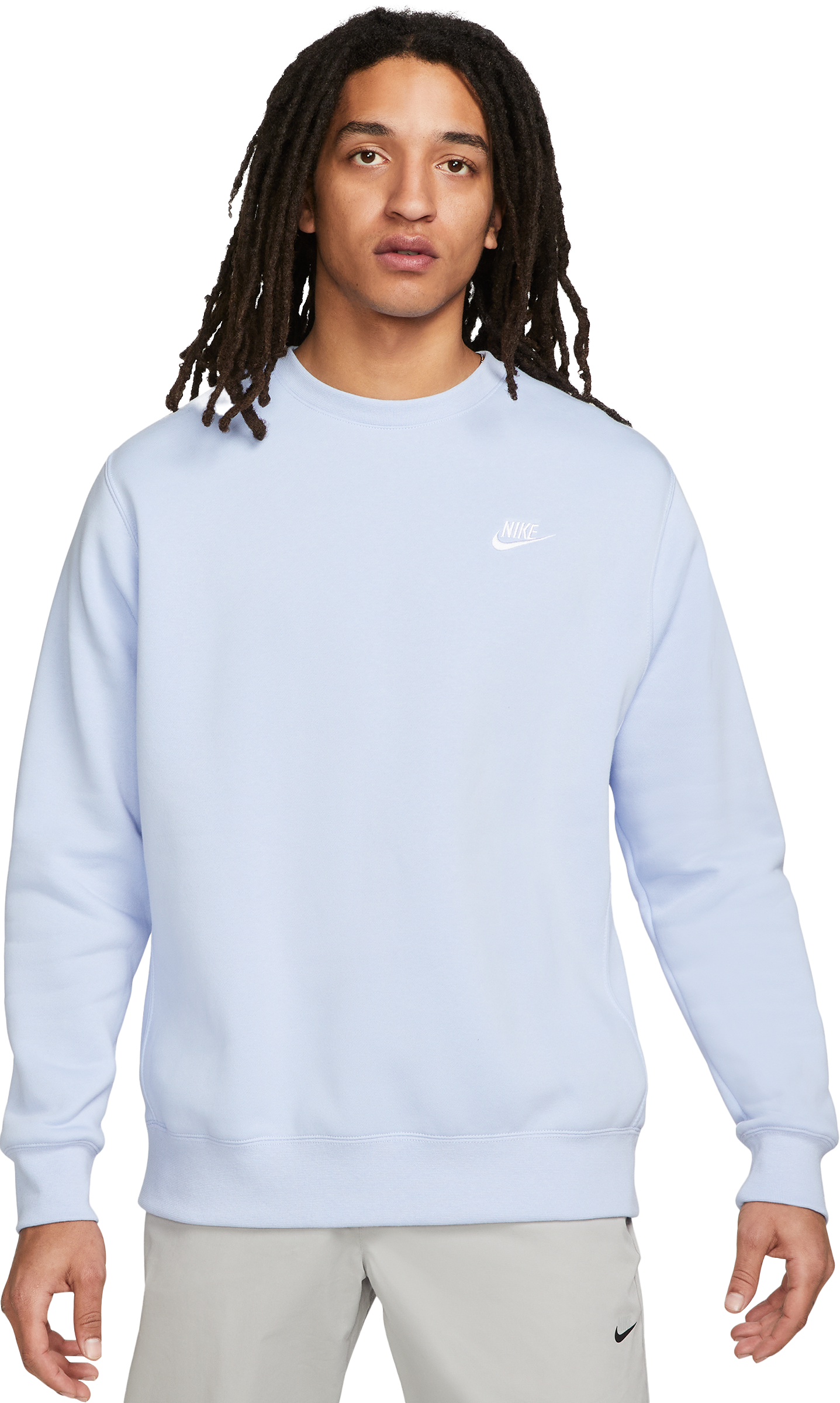 Nike Club Crew Sweatshirt Blau Weiss F548