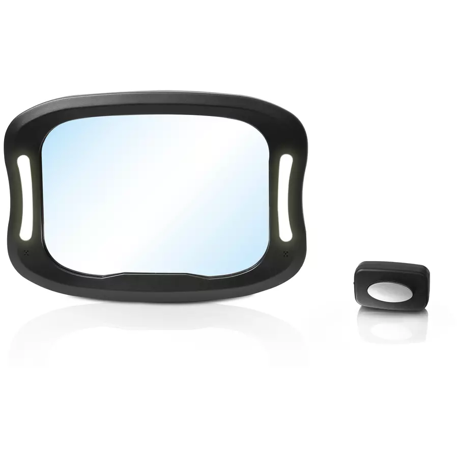 Altabebe Sicherheitsspiegel Luxus LED Schwarz