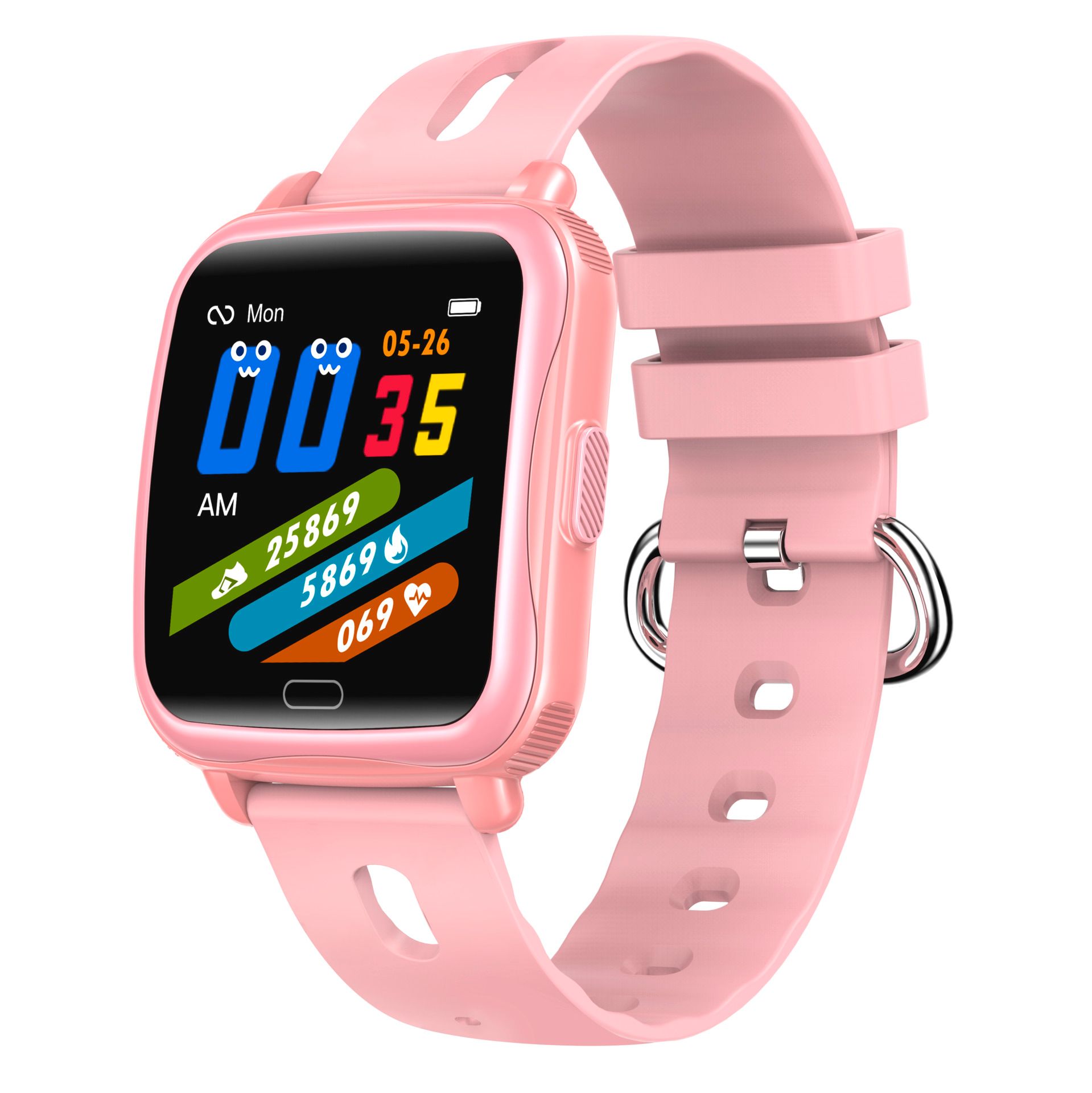 Denver Kids Smartwatch Kinderuhr pink 1,4 Zoll Farbdisplay Bluetooth SWK-110P