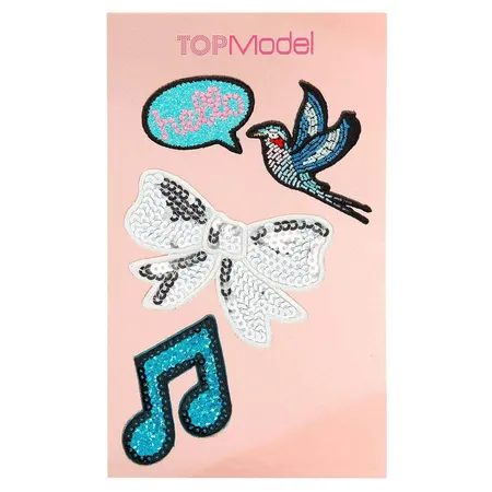 Depesche TOPModel Stickerset, 4-teilig, sortiert