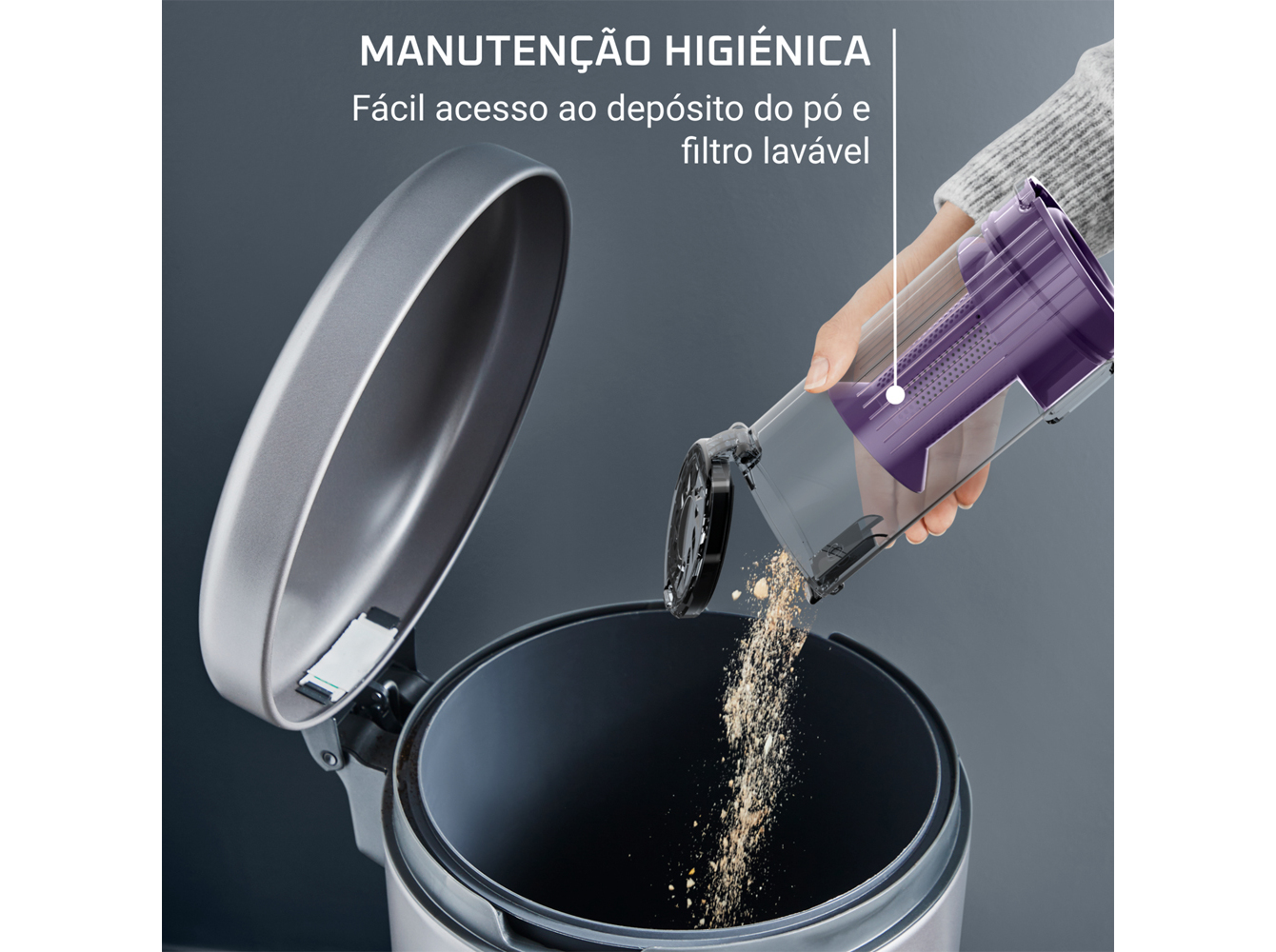 ASPIRADOR VERTICAL ROWENTA RH6A35WO VERSÁTIL XPERT 7