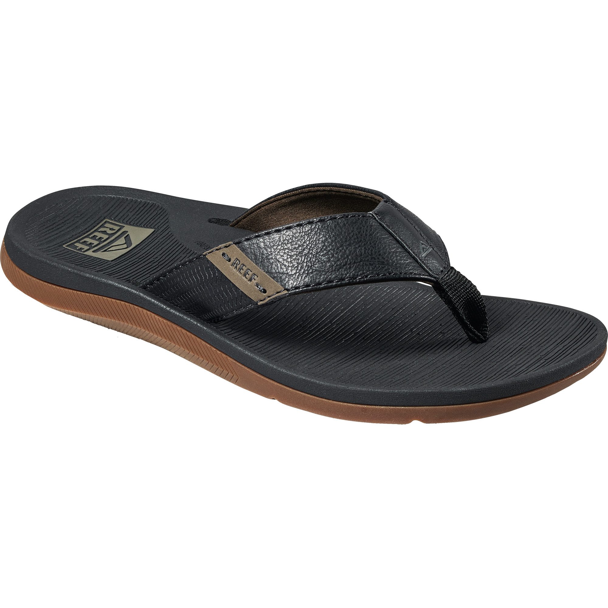 Reef Santa Ana Sandalen Herren schwarz