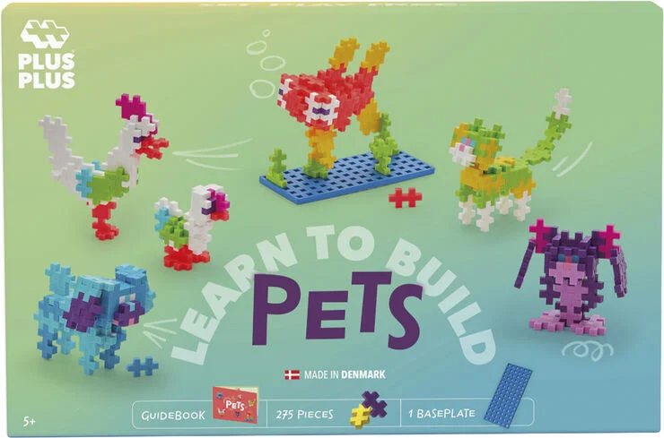 PLUS-PLUS Plus Plus learn to bild Pet Animals