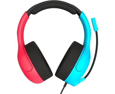 Turtle Beach Airlite Fit Wired Gaming Headset - Neon Blue   Red