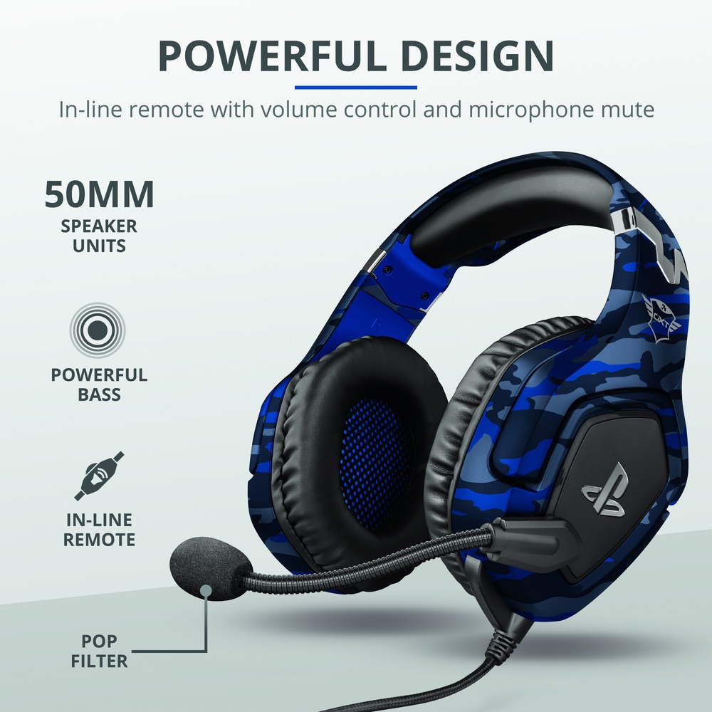 Trust GXT 488 Forze Offiziell lizenziertes PS4-Headset