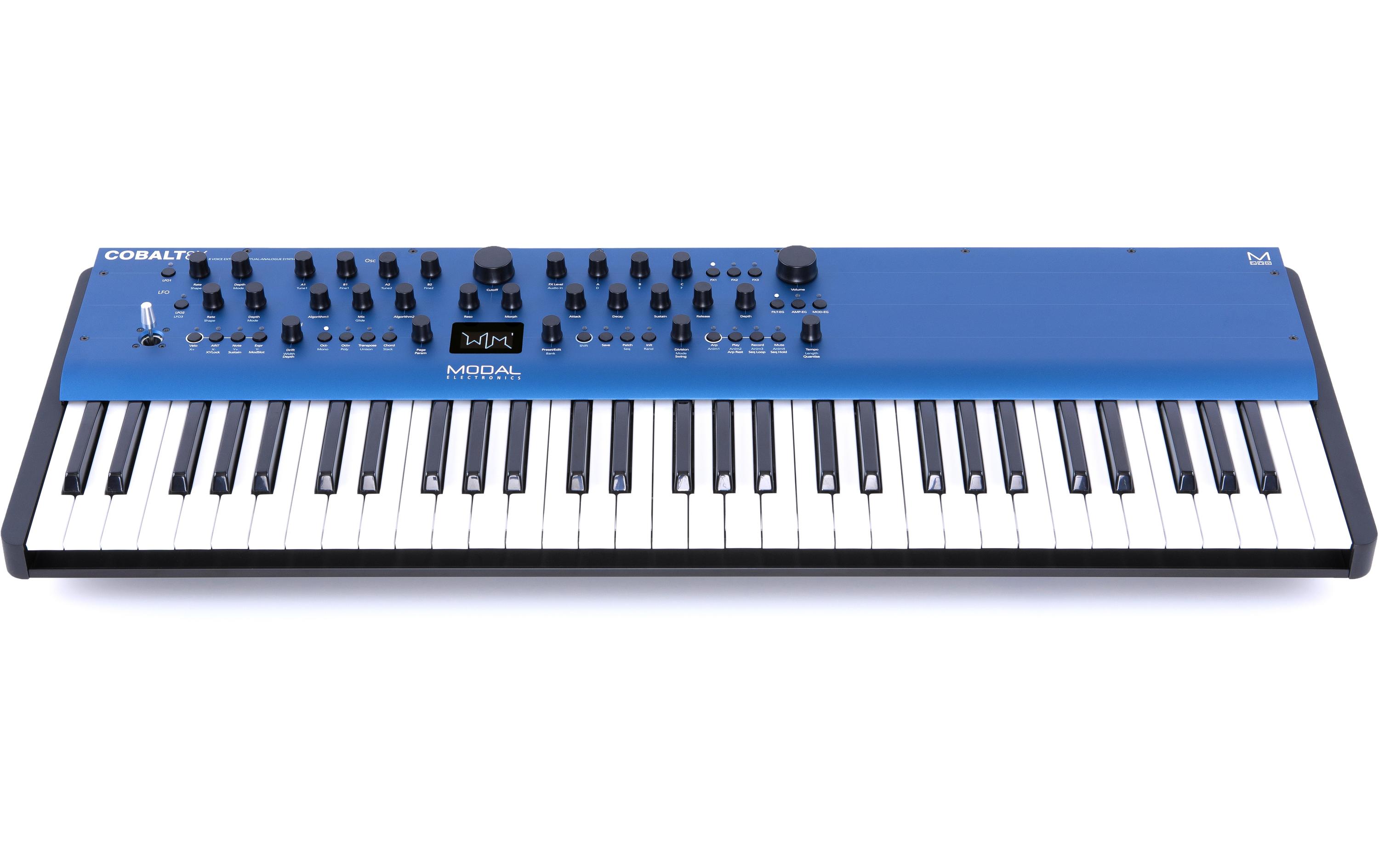 Synthesizer Cobalt8X<br>8-stimmiger erweiterter virtuell-analoger Synthesizer 61-Tasten-Tastatur