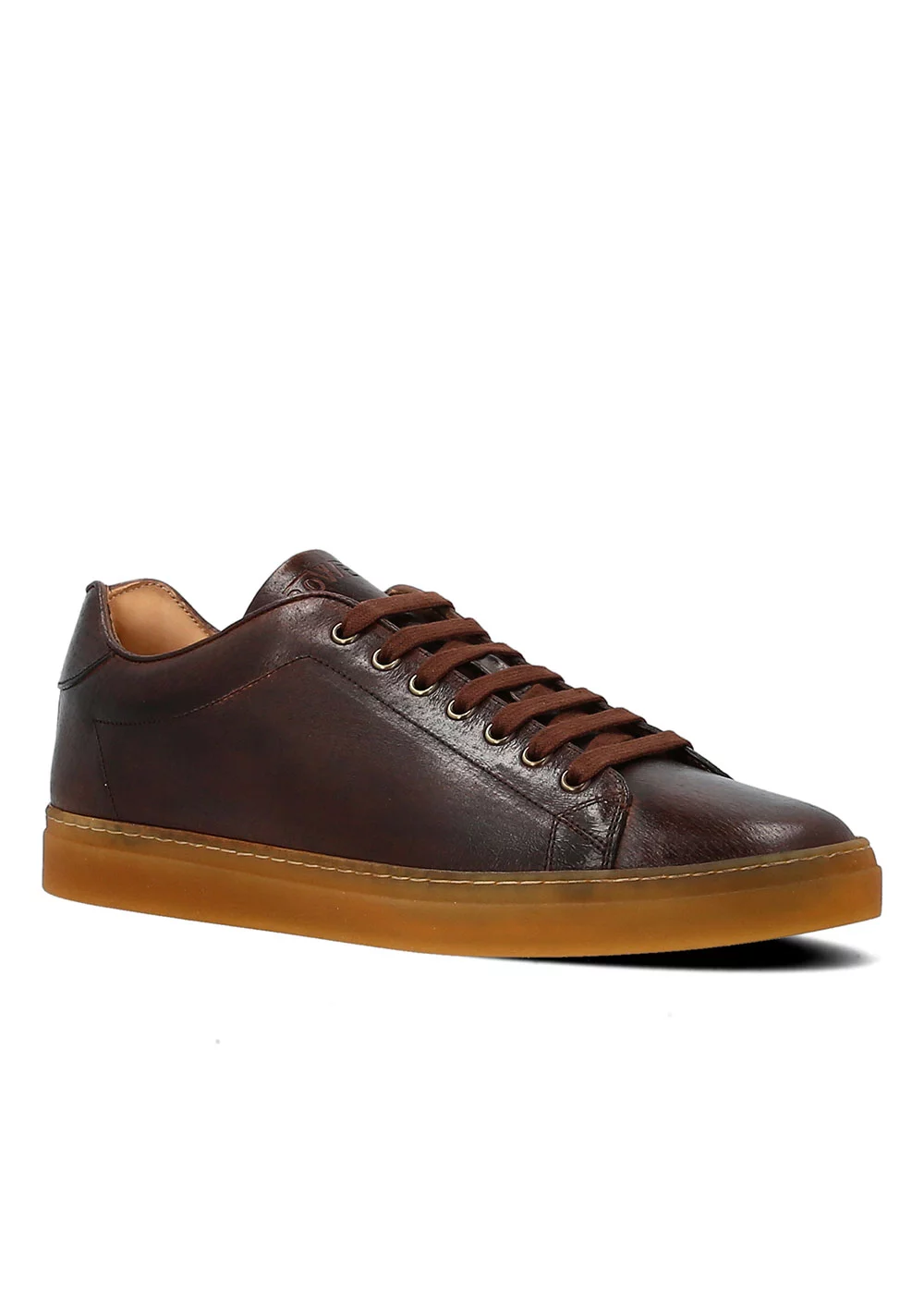 SNEAKERS SPHINX SANGLIER MARRON