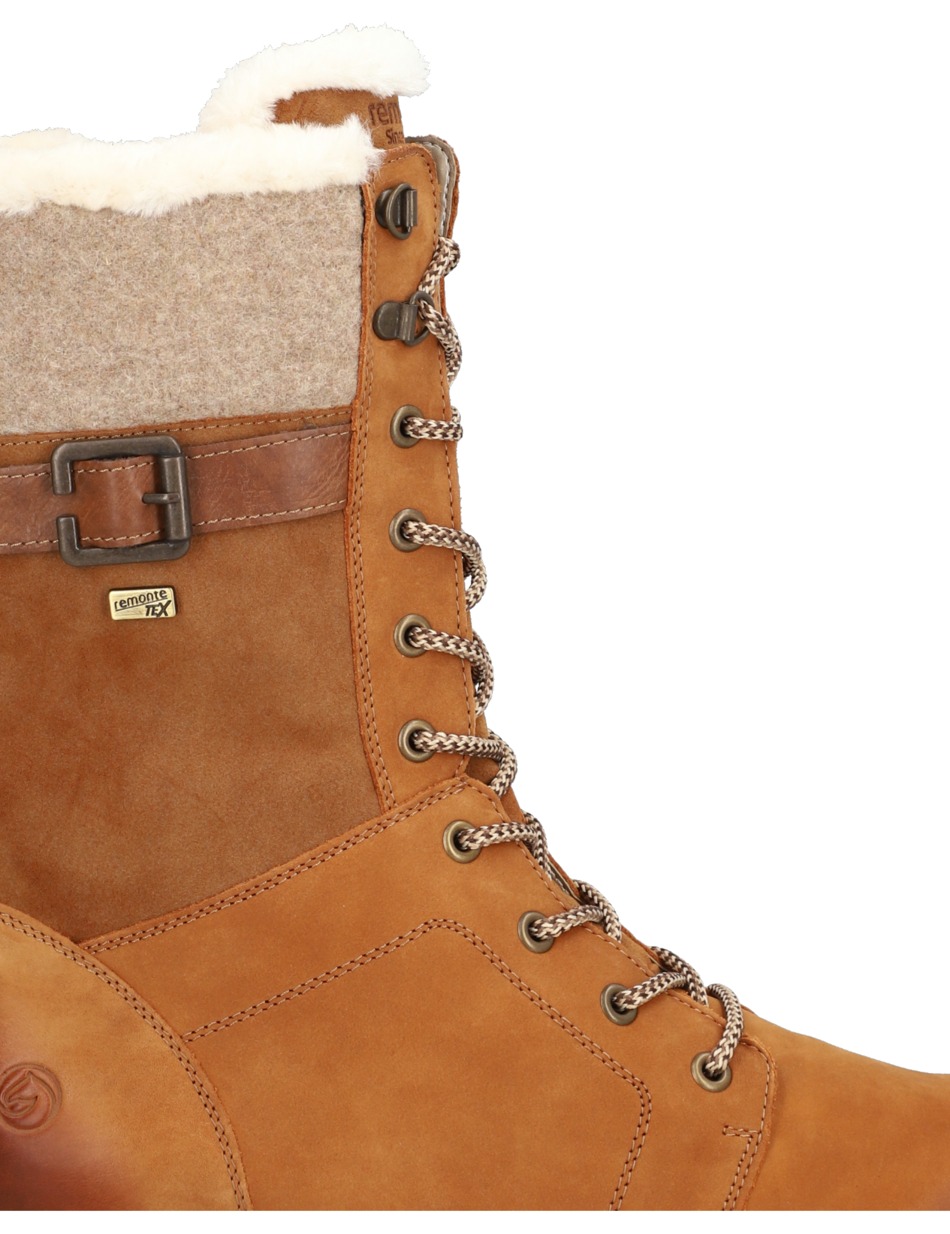 Lederkombination Stiefel
