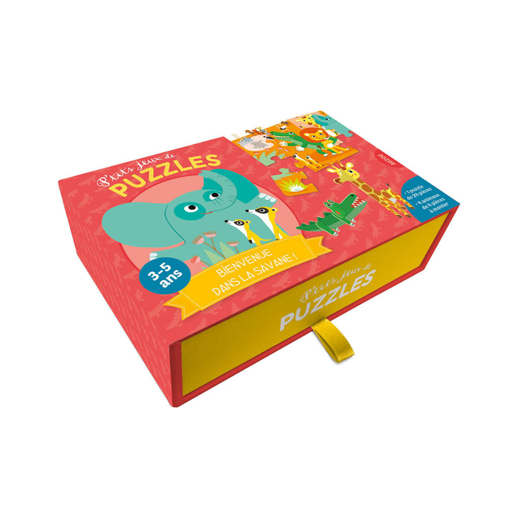 P'tits Jeux De Puzzles Classiques - Bienvenue dans la Savane